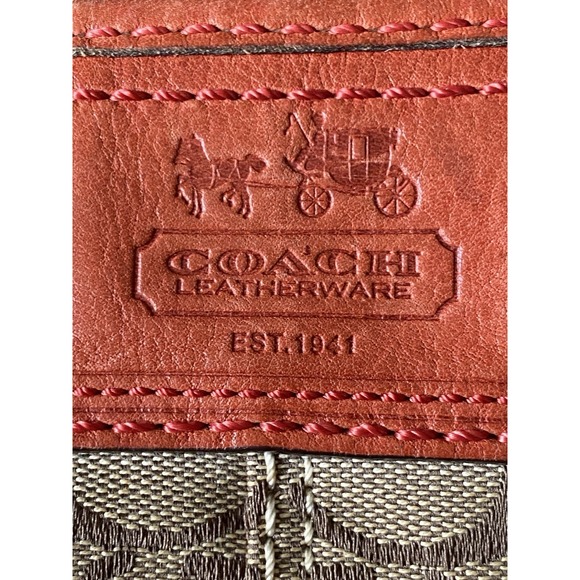 Coach Duffle Tote Bleecker Crossbody Hobo Signature Jacquard L0793-11437 - Picture 3 of 8